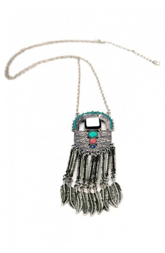 Silver Gray Necklace 9853000017643