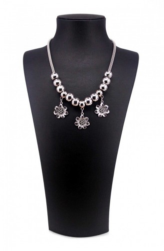 Silver Gray Necklace 9853000017667