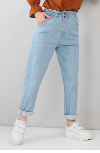 Denim Blue Pants 5021.Açık Kot