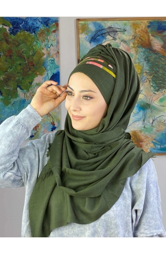 Dark Khaki Ready to Wear Turban 1126OCKDRP-01