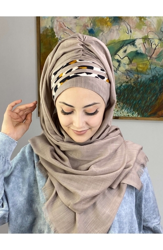 Gems Ready to Wear Turban 1226OCKDRP-01