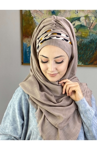Gems Ready to Wear Turban 1226OCKDRP-01
