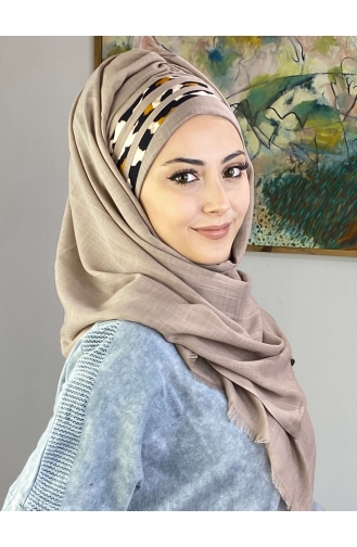 Gems Ready to Wear Turban 1226OCKDRP-01