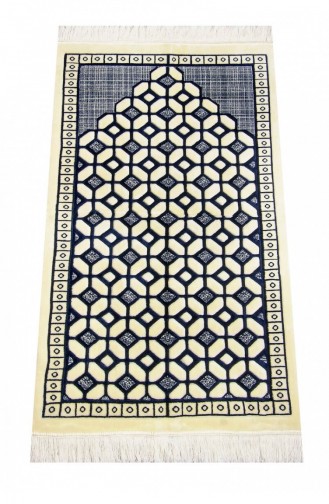 Navy Blue Praying Carpet 27355