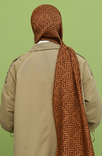 Brown Sjaal 20018V02