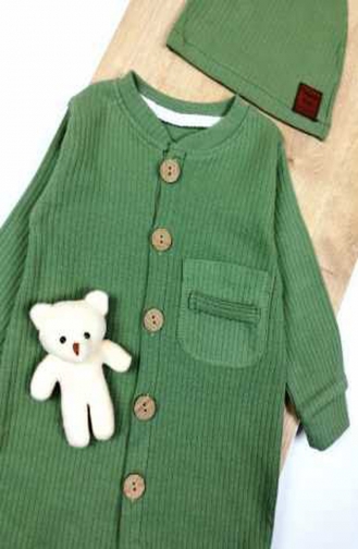 Green Baby Overalls 00015-01