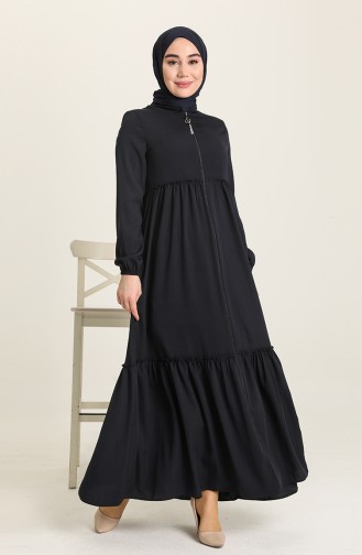 Dunkelblau Abayas 5042-02