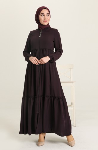 Abayas Plum 5042-03