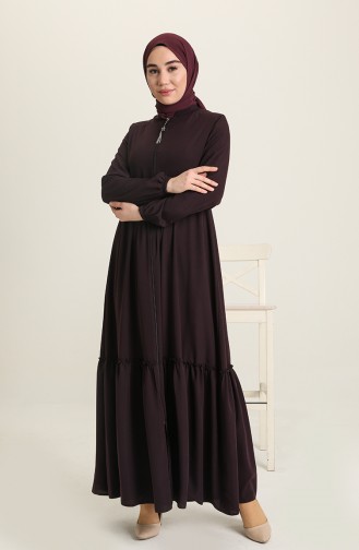 Abayas Plum 5042-03