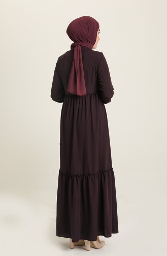 Abayas Plum 5042-03