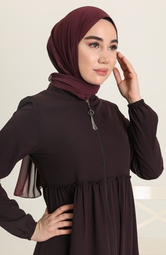 Plum Abaya 5042-03