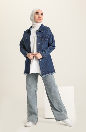 Veste Bleu Jean 12921