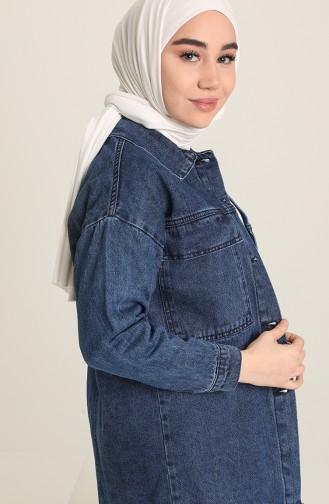 Veste Bleu Jean 12921