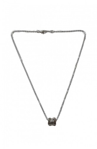 Collier Gris argenté 9853000046957