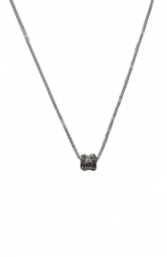 Collier Gris argenté 9853000046957