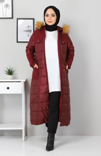 Cep Detaylı Mont 2360 Bordo