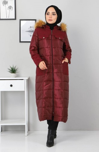 Cep Detaylı Mont 2360 Bordo