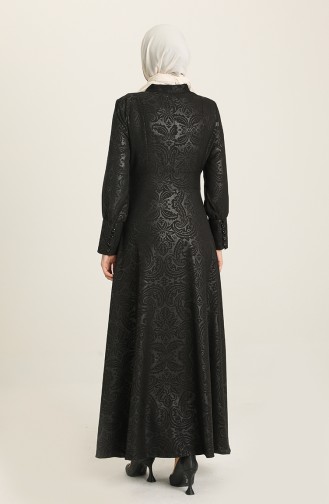 فستان أسود 12380