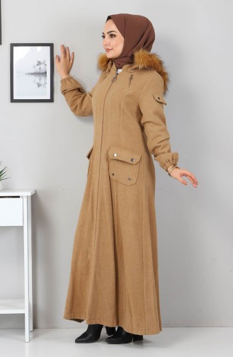Fermuarlı Kaşe 2363 Vizon