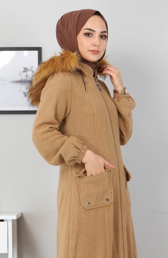 Fermuarlı Kaşe 2363 Vizon