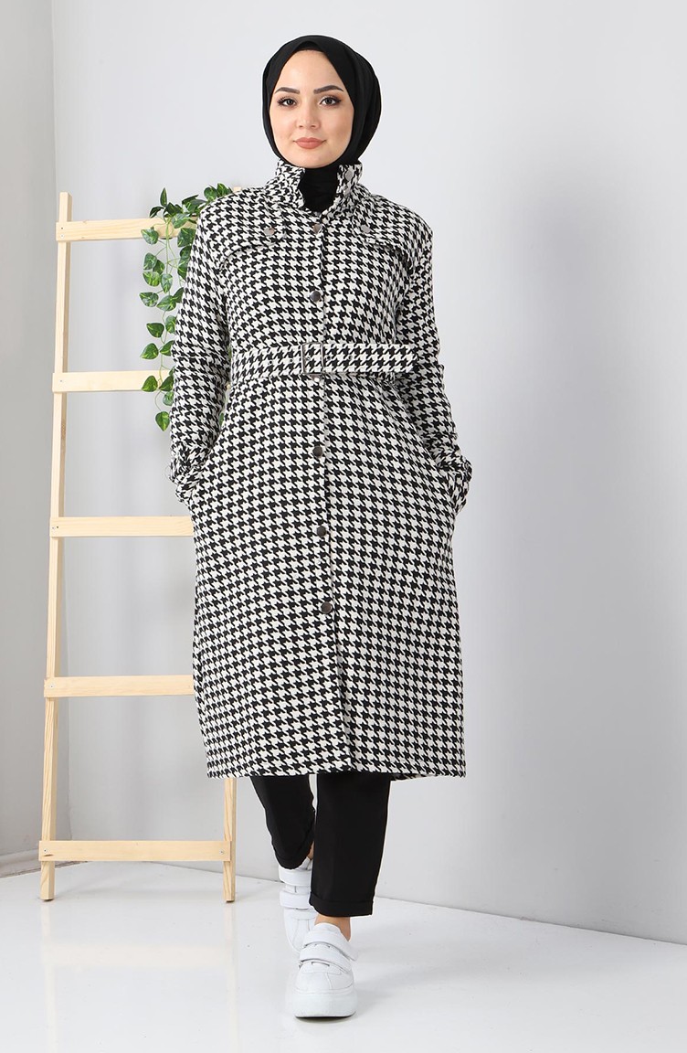 Grau Mantel 10211.Gri