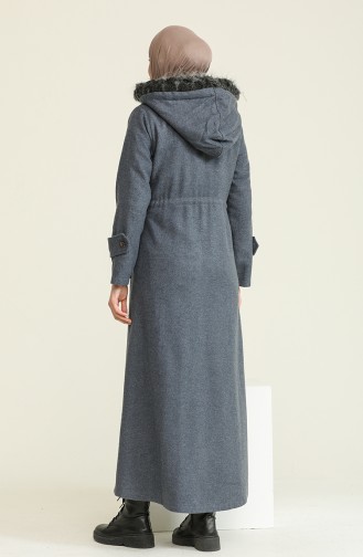 Indigo Coat 10392.İndigo