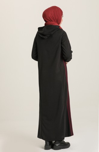 Robe Hijab Noir 13082