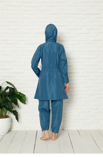 Indigo Modest Swimwear 2659.İndigo