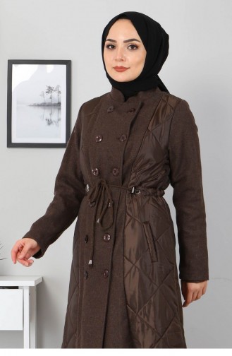 Brown Coat 2357.Kahverengi