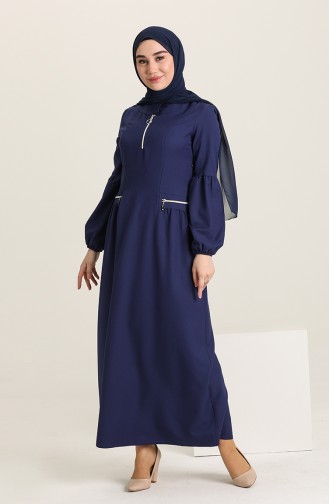 Indigo Hijab Kleider 12219