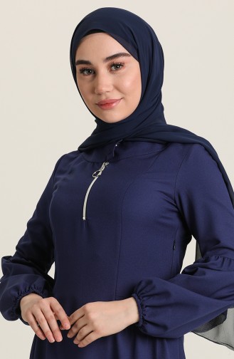 Indigo Hijab Kleider 12219