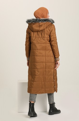 Tan Winter Coat 10600.Taba