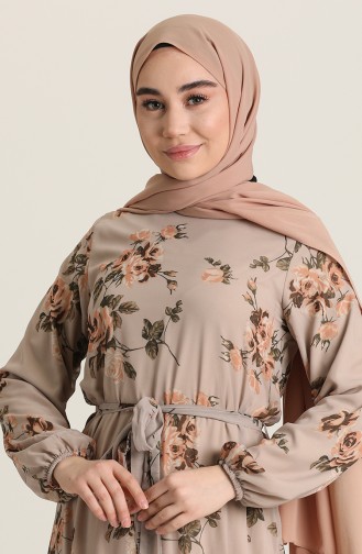 Gems Hijab Dress 3114-04