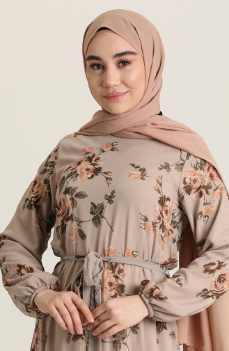 Stein Hijab Kleider 3114-04