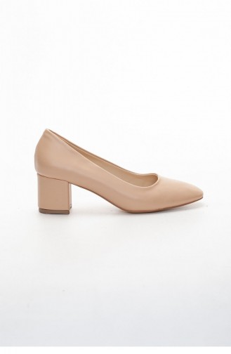 Skin Color High-Heel Shoes 00000678-NUDE