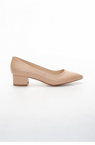 Skin Color High-Heel Shoes 00000679-NUDE