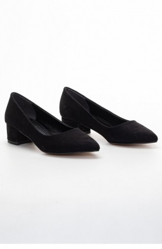 Black High-Heel Shoes 00000679-ST
