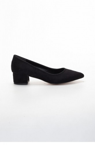 Black High-Heel Shoes 00000679-ST