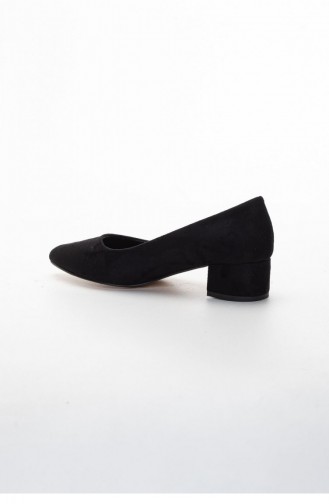Black High-Heel Shoes 00000679-ST