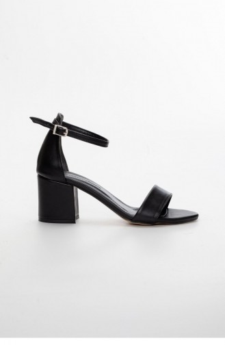 Black High-Heel Shoes 00000707-CLT