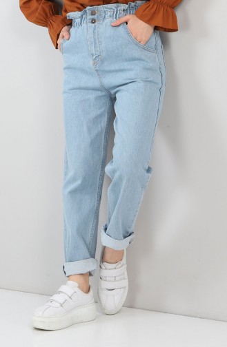 Denim Blue Pants 5021.Açık Kot