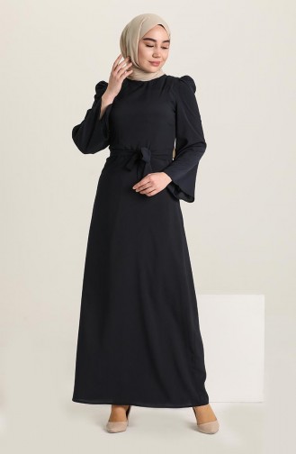 Black Hijab Dress 0032-01