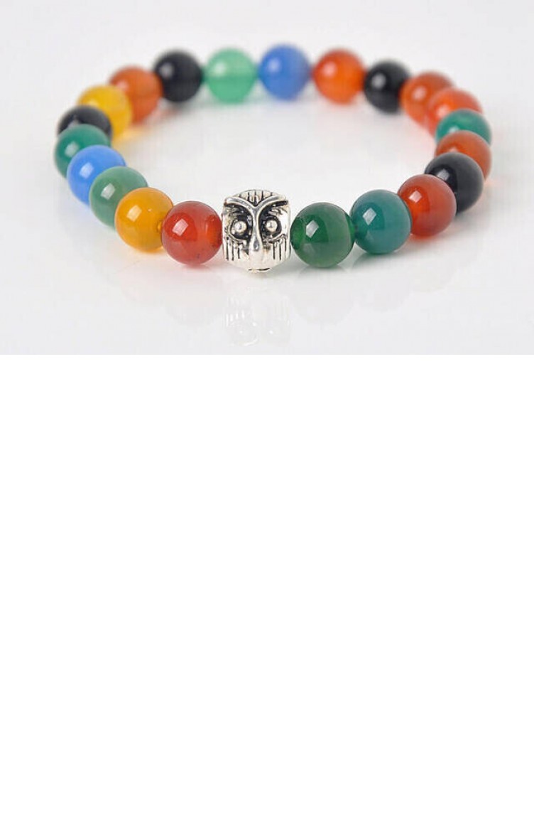 Karışık Akik Taşı Bileklik