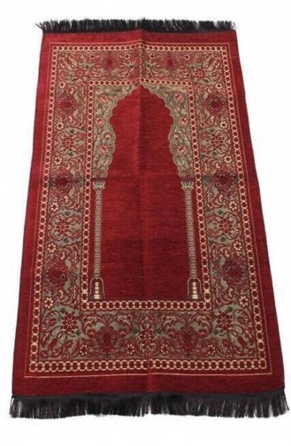 Claret red Praying Carpet 2600