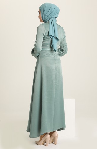 Minzengrün Hijab Kleider 8978.Mint