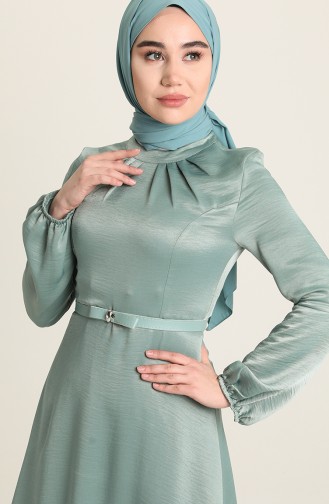 Minzengrün Hijab Kleider 8978.Mint