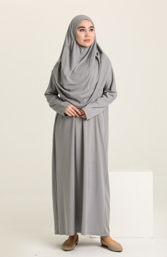 Gray Prayer Dress 1973-03