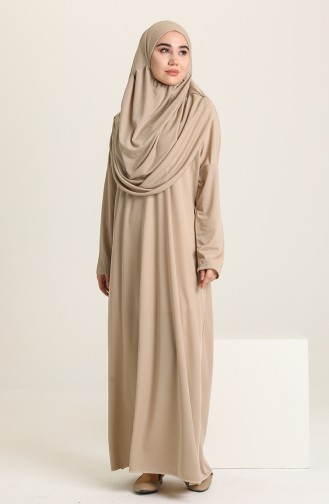 Dark Beige Praying Dress 1975-05