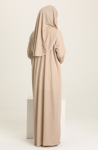 Dark Beige Praying Dress 1975-05