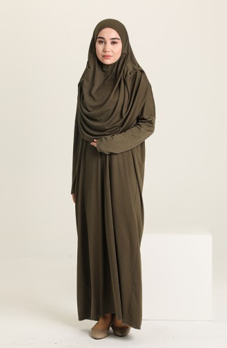 Khaki Gebetskleid 1973-06